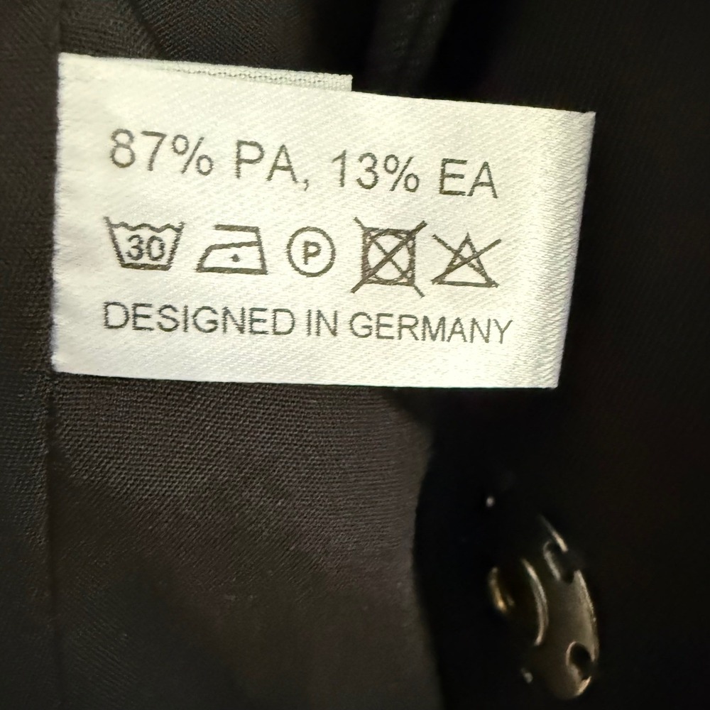 Katharina Hovman Black Blazer EU 36 US‎ 8 Lagenlook Minimalist Made in Germany - Picture 8 of 9